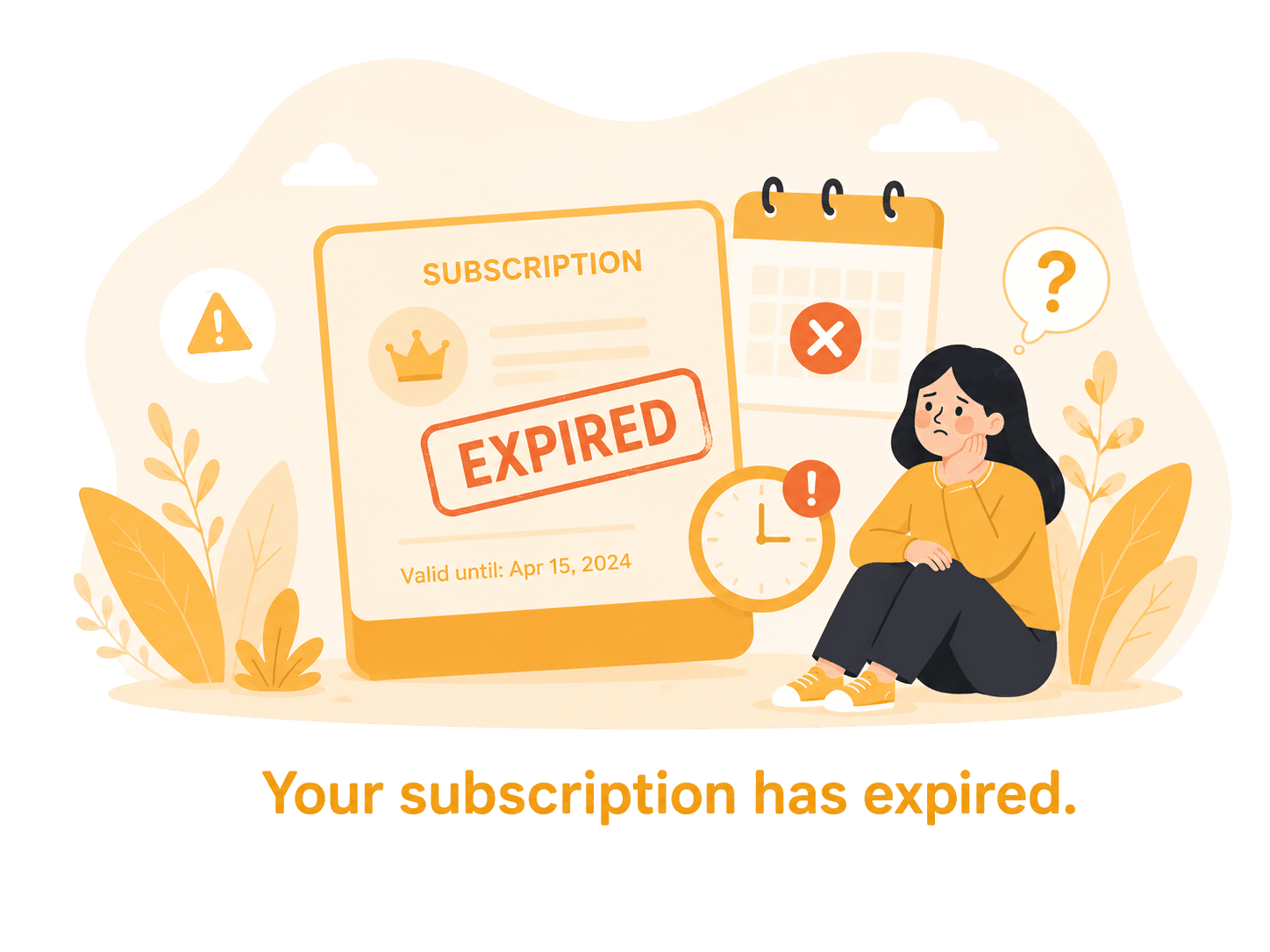 This business subscription has expired